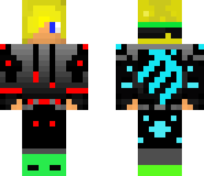 edit red blue green hoodie