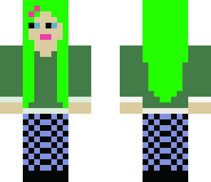 green girl