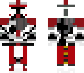 clone commander red