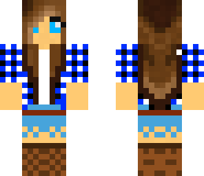 blue country girl