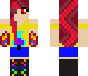 flame girl extended