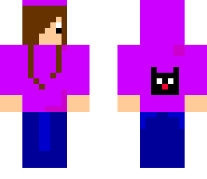 black cat girl