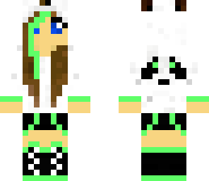 green panda