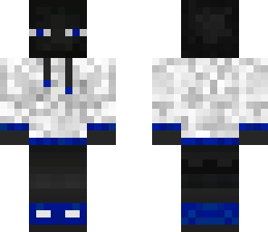 cool enderman blue