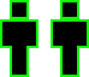 the neon man