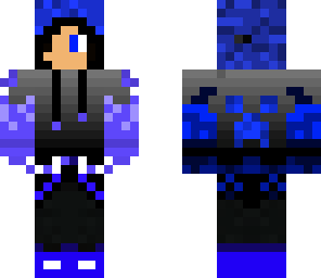 blue creeper hoodie