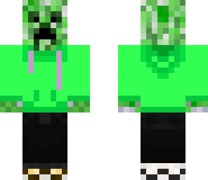 creeper in hoodie