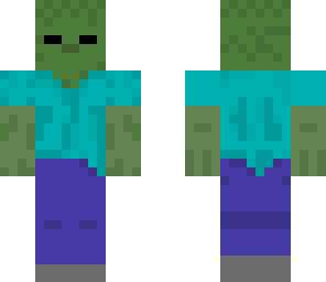 zombie skin man