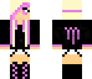 pink monsters girl