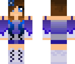 shades of blue girl