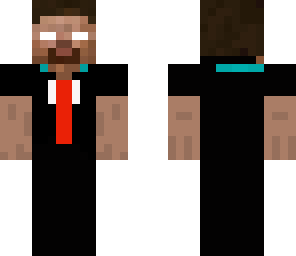 herobrine in a tuxedo