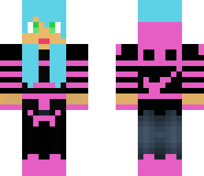 derpy creeper tron girl