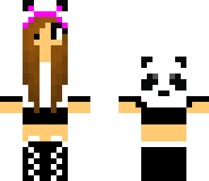 black panda girl