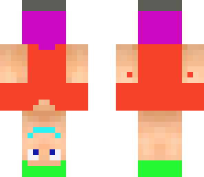 upsidedown man