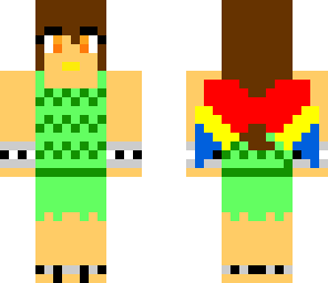 macaw girl