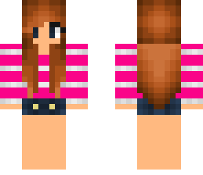 girl in summer outfit