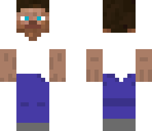 white shirted steve