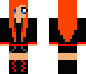 redhead minecraft girl
