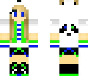 zombie panda girl
