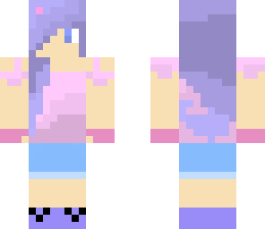 fixed purple panda gamer girl