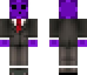 purple slime suit and tie