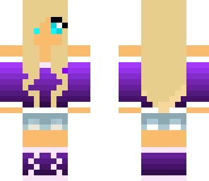 purple girl
