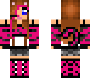 pink tiger girl