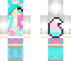 cotten candy wolf