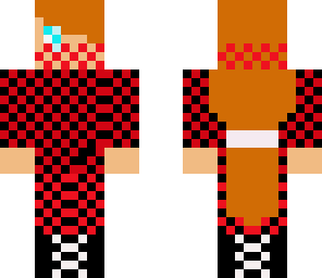 checkerd girl