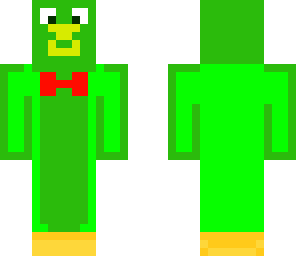 green penguin