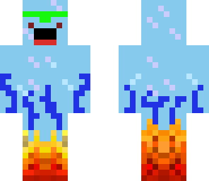 melting ice with unibrow