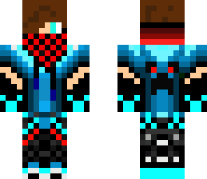 blue red boy
