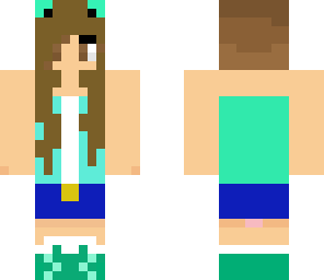 blue wolf girl
