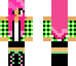 monkey's skin lime and pink