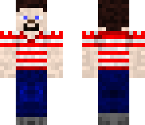 rogantu - red and white stripes