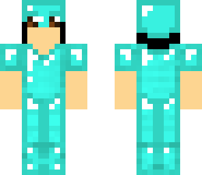 diamond armor girl