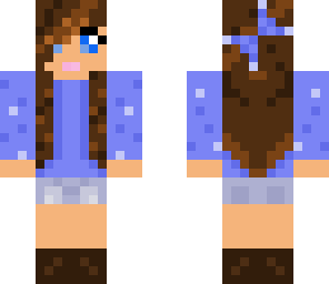 blue sweater girl