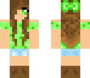 green girl