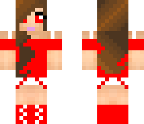 some red and white girl