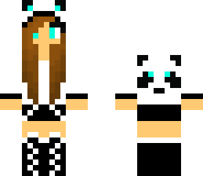 cute panda girl
