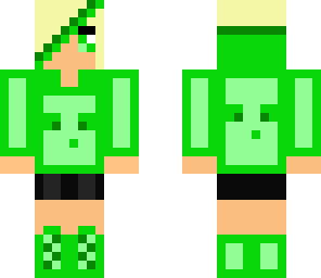 green slime girl