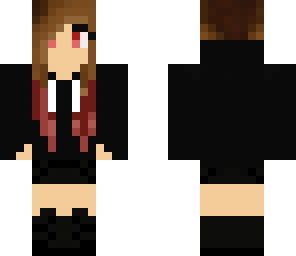 black hoodie girl