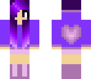 purple girl