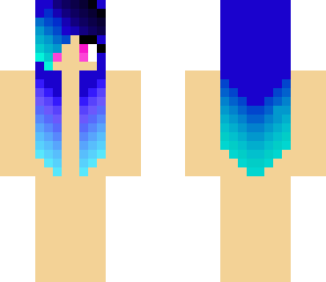 blue girl