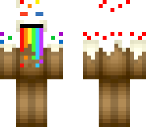 3d barfing rainbow