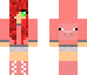 red head pig girl