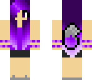 purple wolf girl