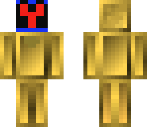 golden evil man