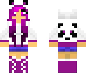 panda girl skin