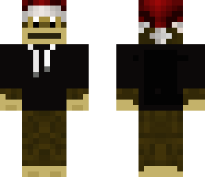 monkey with santa hat